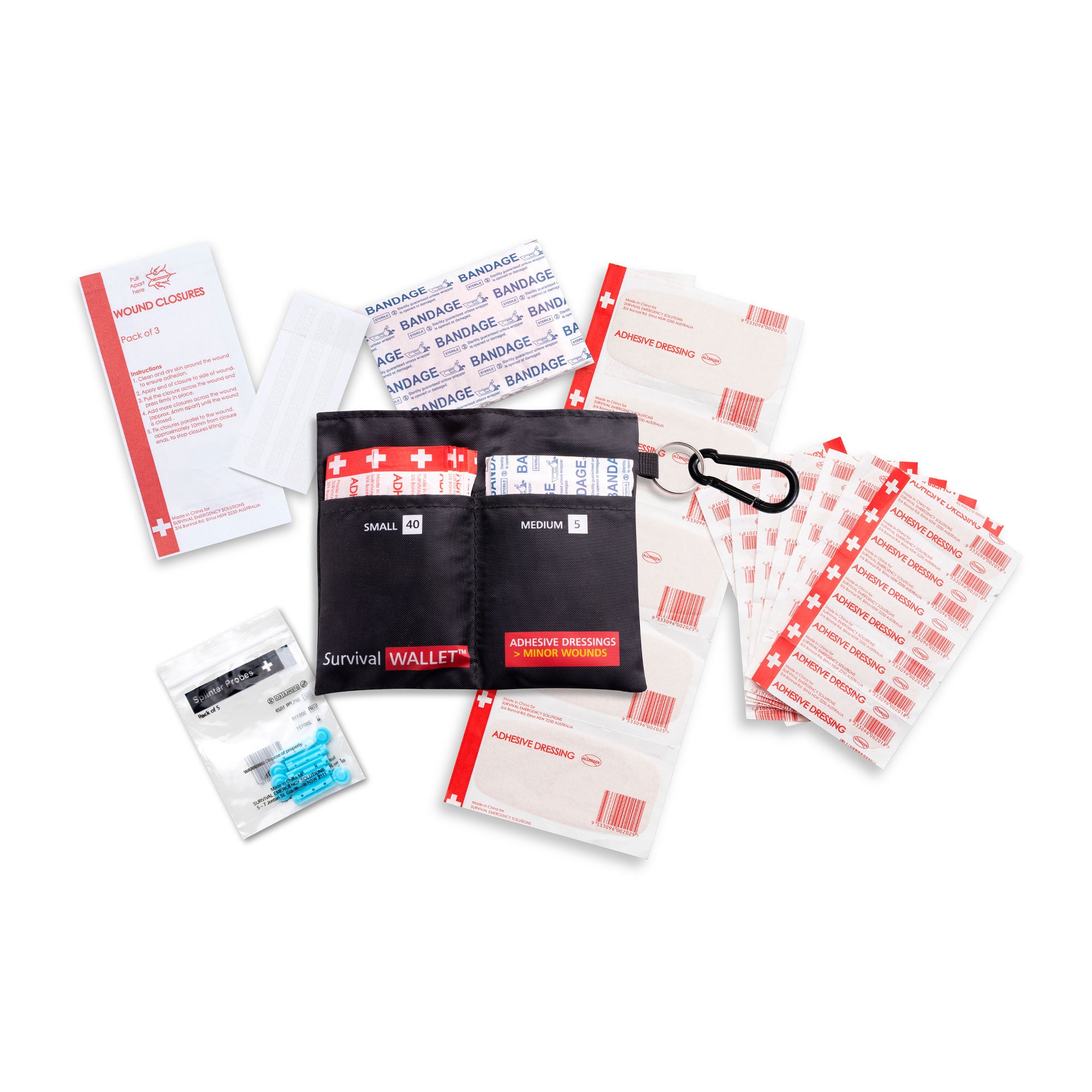 SURVIVAL Wallet First Aid Kit